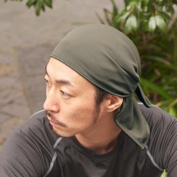 Mesh Durag, Cooling Bandana, Breathable Quick Dry Active Wear, Durags for Men Women, Sweat Absorbing Gym Wrap Sports Headwrap Hand-Washable