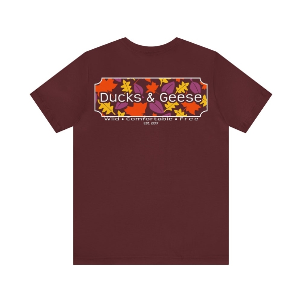 The Fall leaves Ducks and Geese tshirt