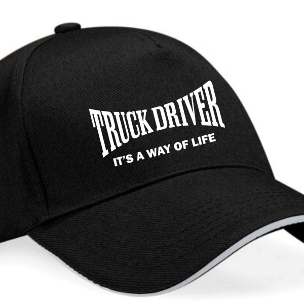 Print4u Truck Driver It's A Way Of Life Baseball Cap Funny Truckers Birthday Gift For Men & Ladies