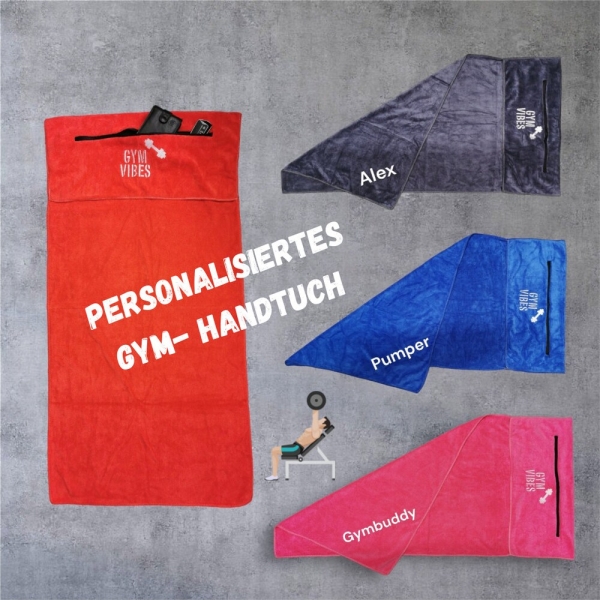 Personalized Gym Towel with Name/ Embroidered Towel/ Gym Accessories/ Personalized Gift/ Men/ Women/ Sports/ Training