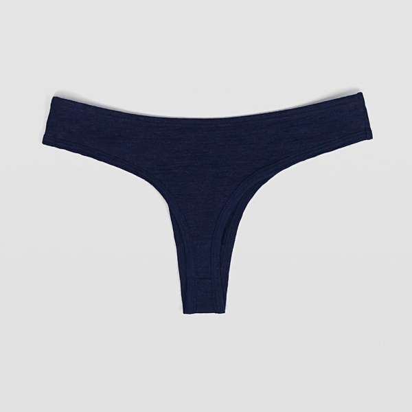 Ultra-Lightweight & Soft Women's Alpaca Wool Women's Thong 160 Ultralight