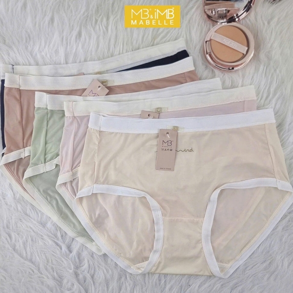 Set of 5 women's underwear made from natural materials, soft, breathable, lightweight fabric, 100% safe, clean, deodorizes crotch coston