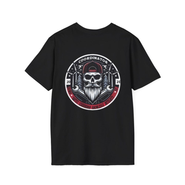 THE MIKEY-Unisex Softstyle T-Shirt with Coordinator Graphic - Perfect for Wind turbine techs