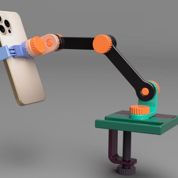 Multifunctional Arm STANT engine piston cylinder Phone holder,