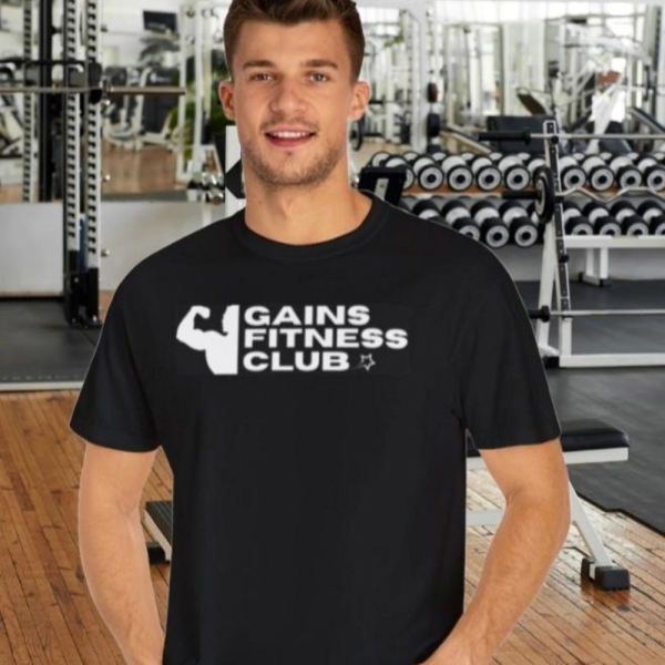 Black T-shirt man boy's boy t-shirt fashion boy sport style man gym fitness s size made in Italy new generation fitness club sport body beac