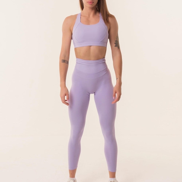 Stylish Women's Athletic Outfit, High-Waisted Leggings with Crop Top, Great for Yoga and Casual Wear, Crafted from Soft and Stretchy Fabric