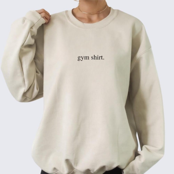Gym Sweatshirt, Women's Workout Sweater, Pump Cover, Fitness Apparel, Gym Girly Outfit, Gift for Her