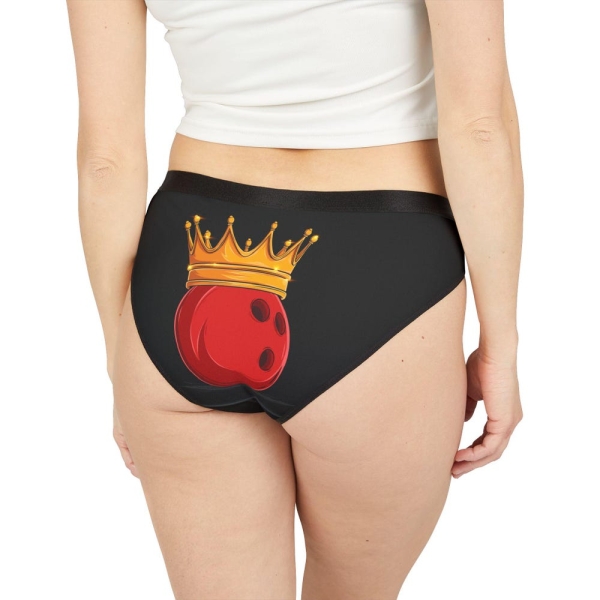Bowling Women's Underwear, women's panty, gift for her, lingerie, custom underwear, bowler